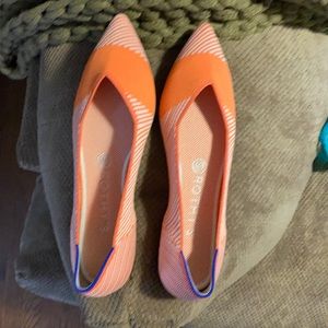 New never worn Rothys Orange (discontinued color)